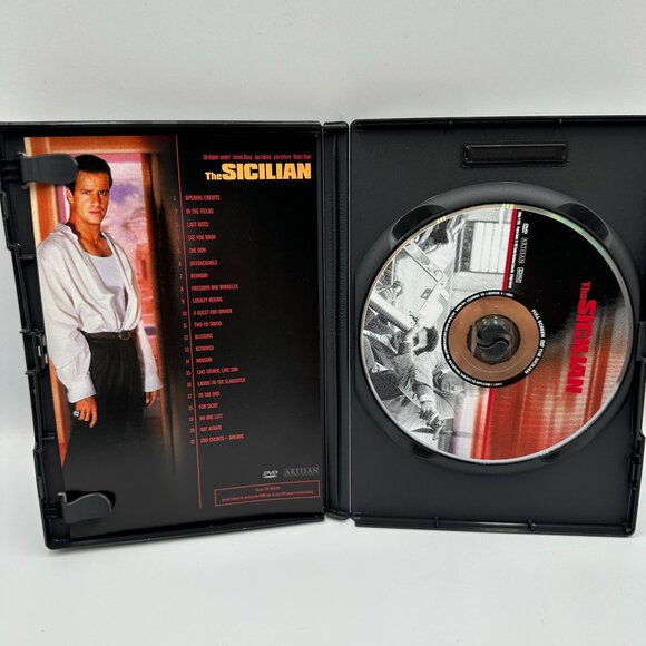 The Sicilian DVD 2003 Christopher Lambert Artisan Full Screen Drama Unrated - Picture 3 of 3